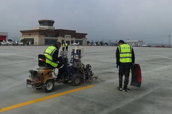 98MMA 2K দ্রুত শুকানোর বায়ুহীন স্প্রে লাইন স্ট্রিপার মার্কিং মেশিন