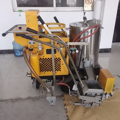 থার্মোপ্লাস্টিক গোলমাল লাইন কম্পন রাস্তা লাইন চিহ্নিতকরণ মেশিন লাইন উল্লম্বতা 3MM