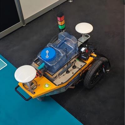 Road Line Premarking  Robot / Machine- Show On Intertraffic Amsterdam 2026- GPS location